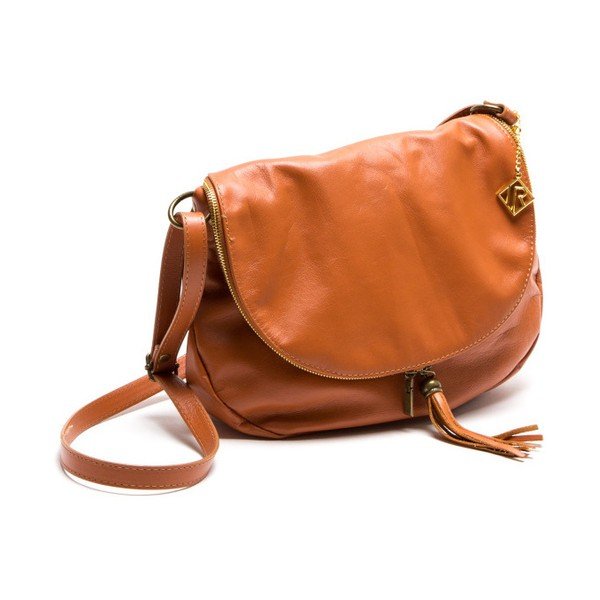 Usnjena torbica Isabella Rhea 2053 Cognac-image-1