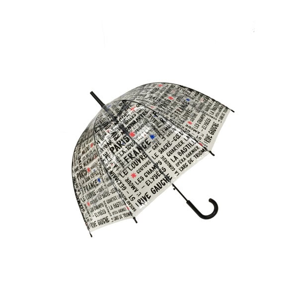 Transparentni dežnik Ambiance Birdcage Francija, ⌀ 81 cm