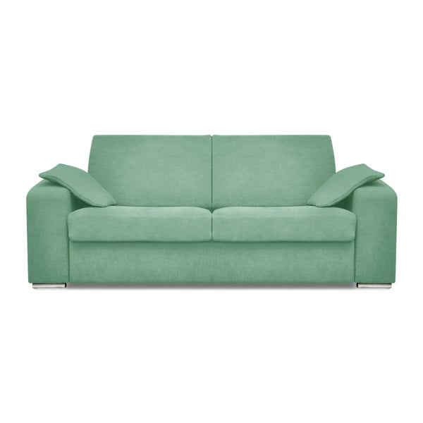 Mint zeleni raztegljivi kavč za tri Cosmopolitan design Cancun