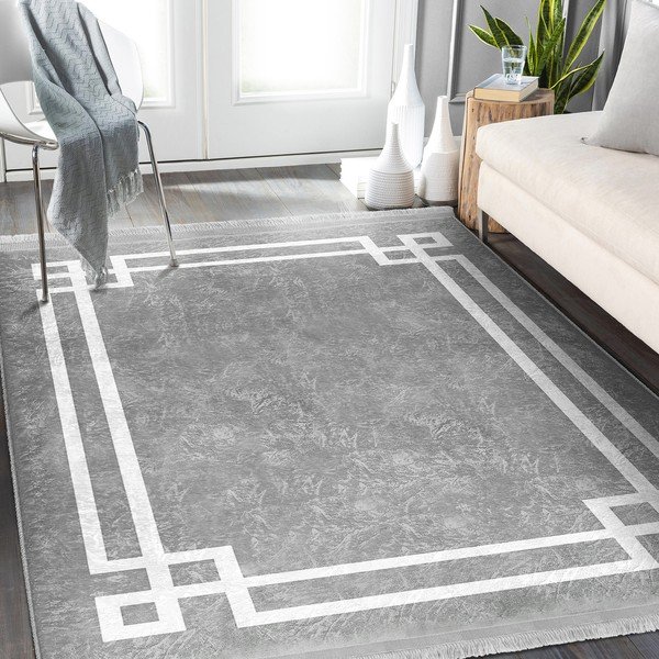 Siva preproga 160x230 cm - Mila Home-image-2