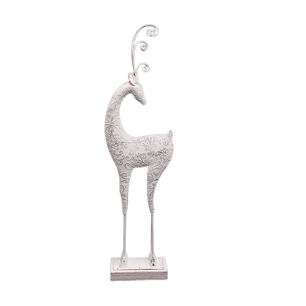Dekorativni kovinski severni jelen, 56 cm