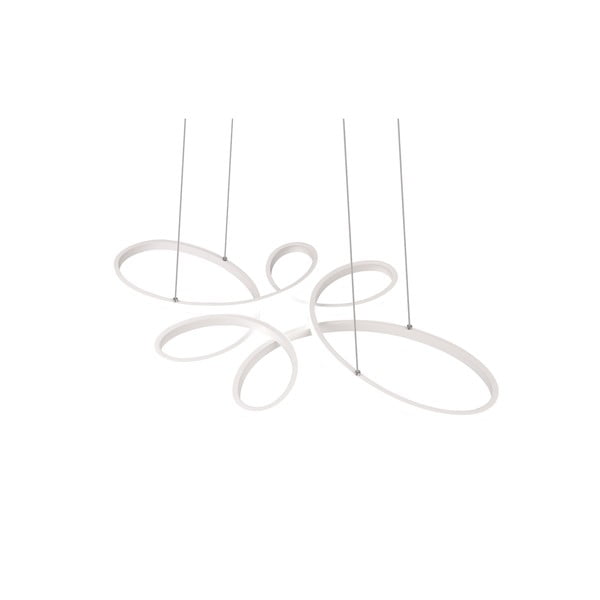 Bela LED viseča svetilka Fly – Trio-image-3