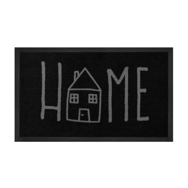 Hanse Home Antracitna hišna preproga, 45 x 75 cm