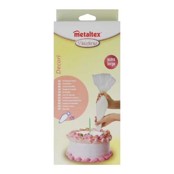 Plastična vrečka za okraševanje 20 ks – Metaltex-image-3