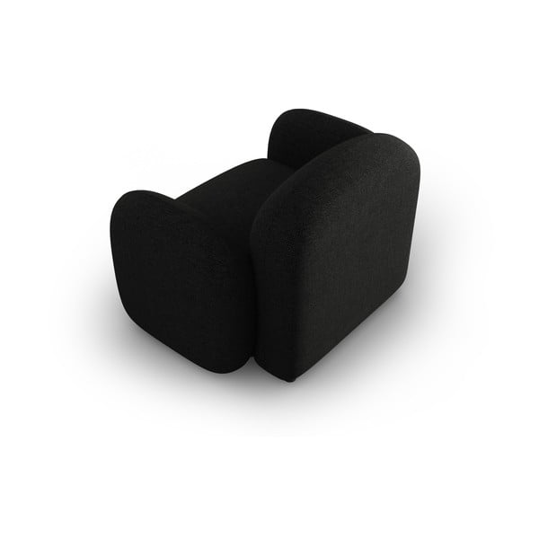 Črn fotelj Blair – Micadoni Home-image-4