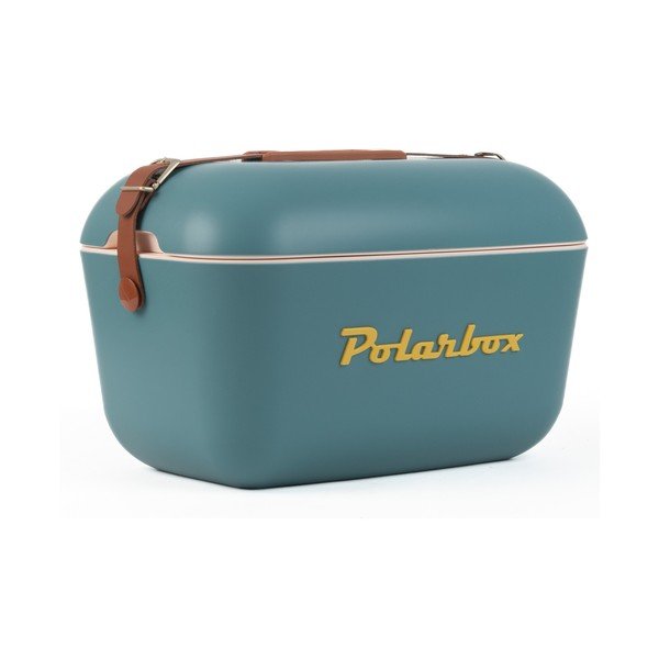 Modrozelena hladilna skrinja 12 l Classic – Polarbox