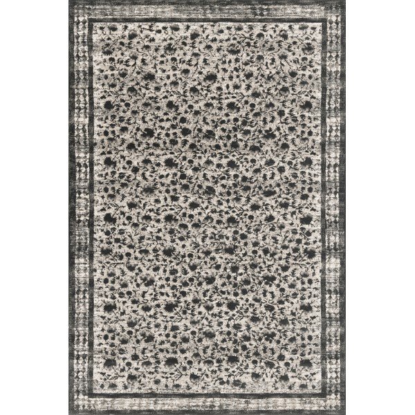 Antracitno siva volnena preproga 200x300 cm Agnus Classic – Agnella