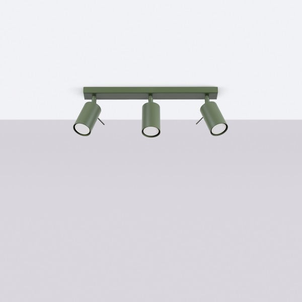 Zeleno točkovno svetilo 6x45 cm Etna – Sollux-image-3