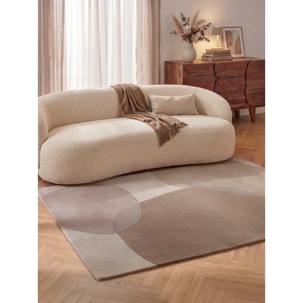 Bež volnena preproga 120x170 cm Ovia – Villeroy&Boch-image-3