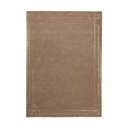 Rjava ročno tkana volnena preproga 120x170 cm Gatsby – Flair Rugs