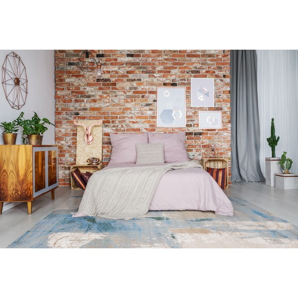 Modra preproga 133x190 cm Sensi Zashi – FD-image-1