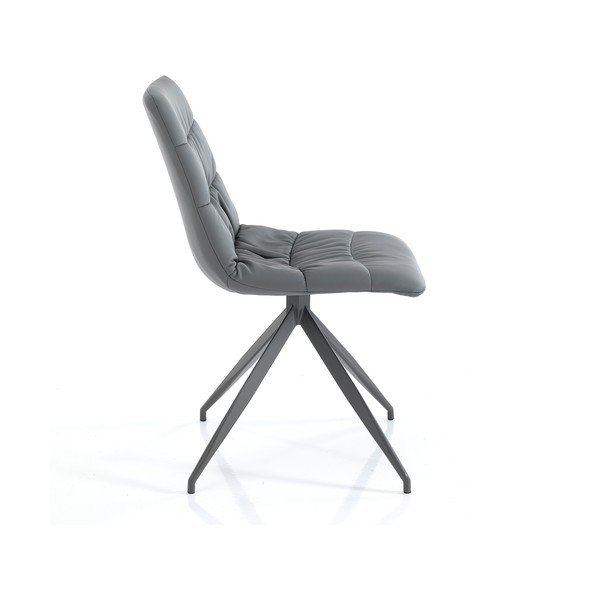 Komplet 2 sivih jedilnih stolov Tomasucci Chiara-image-2
