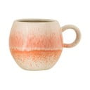 Rožnato-oranžna keramična skodelica 280 ml Paula – Bloomingville