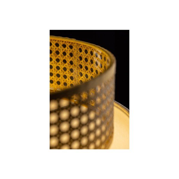 Viseča svetilka v naravni barvi s senčilom iz ratana in tekstila Abra 2 – GTV-image-3