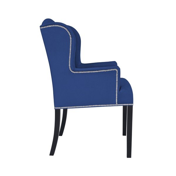 Temno moder fotelj Mazzini Sofas Apollo-image-1