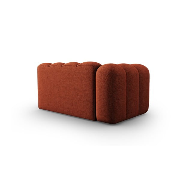Opečnato oranžen modul za sedežno garnituro (levi kot) Lupine – Micadoni Home-image-3