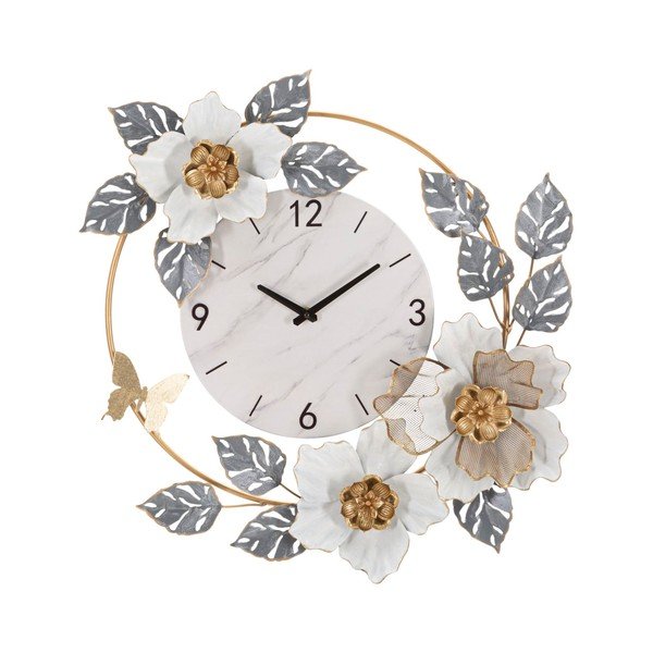 Stenska ura ø 64 cm Flowers – Mauro Ferretti