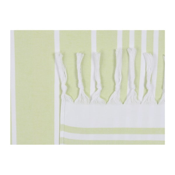 Kopalna brisača Green Hammam Olive, 100 x 170 cm-image-1