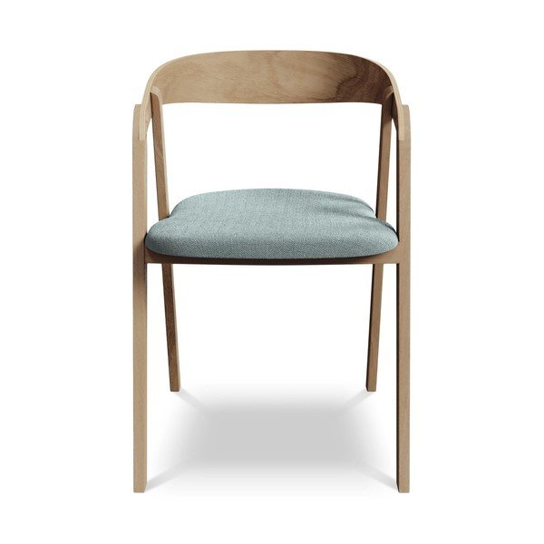 Moder jedilni stol iz masivnega lesa Erika – Makamii-image-1