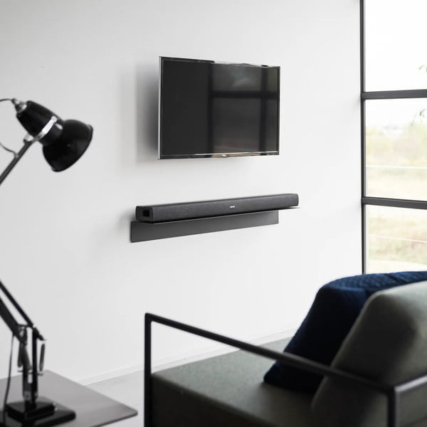 Črna kovinska polica 90 cm – YAMAZAKI-image-1