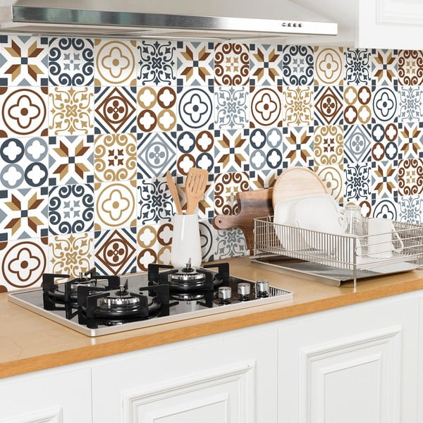 Komplet 30 dekorativnih stenskih nalepk Ambiance Ninocito, 15 x 15 cm-image-1