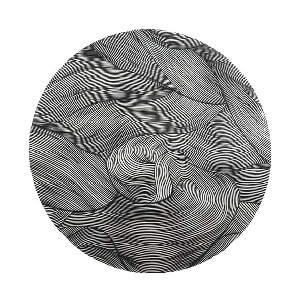 Plastičen pogrinjek ø 38 cm Celeste – douceur d'intérieur