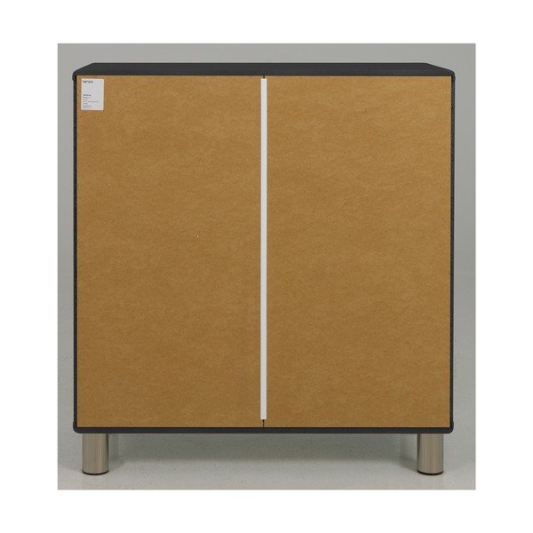 Črna visoka komoda 86x92 cm Malibu - Tenzo-image-1
