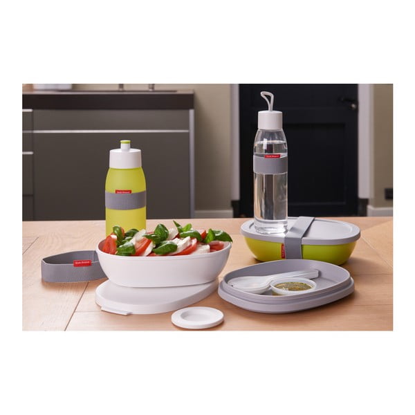 Rožnata steklenička za vodo Mepal Ellipse, 500 ml-image-4