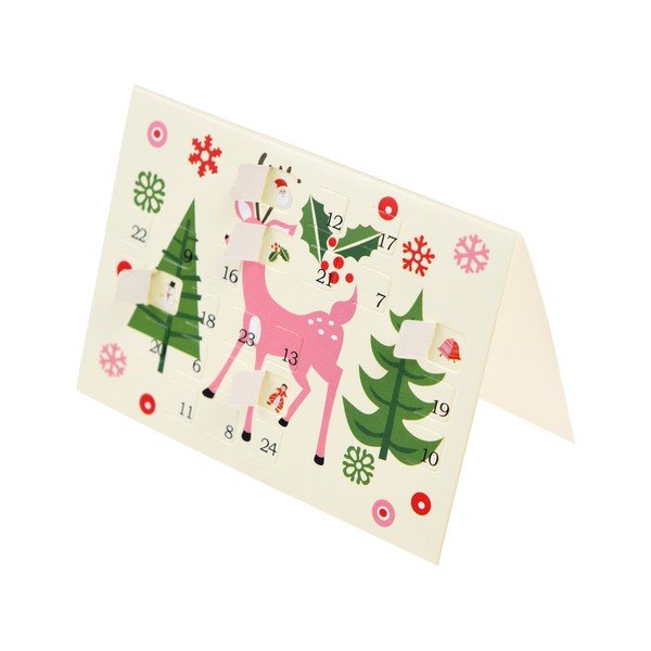 Božična voščilnica v obliki adventnega koledarja - Rex London-image-1