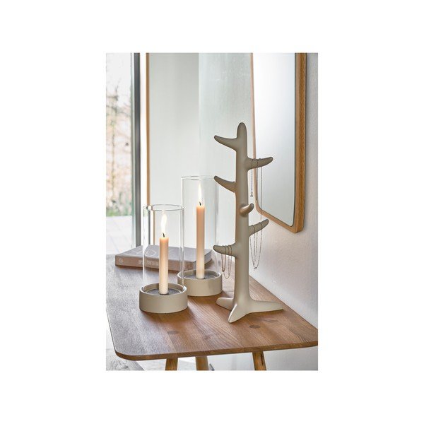 Stensko ogledalo z lesenim okvirjem 23x80 cm Bodo – Villa Collection-image-1