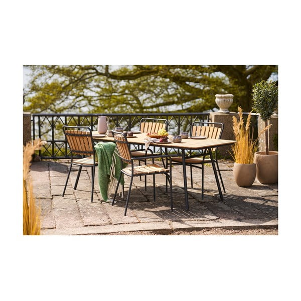 Zelena odeja iz mešanice volne 130x170 cm Carmel – House Nordic-image-3