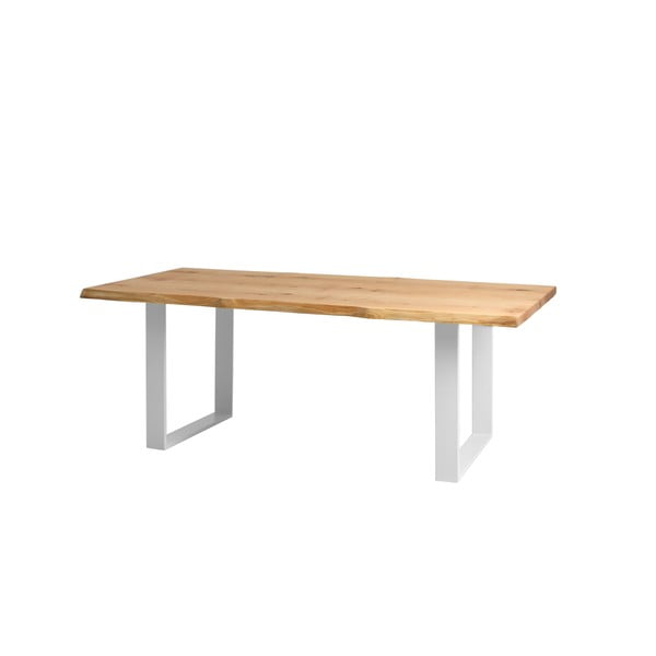 Jedilna miza s hrastovim vrhom po meri Form Feld, 200 x 100 cm