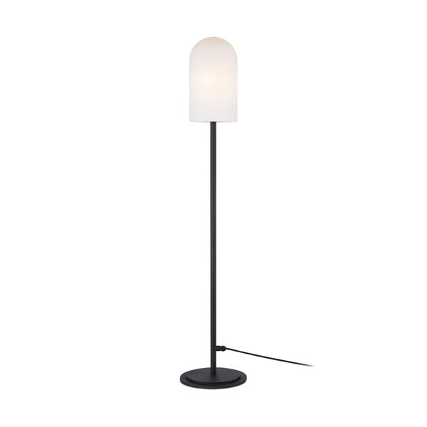Črno-bela talna svetilka (višina 128 cm) Afternoon - Markslöjd