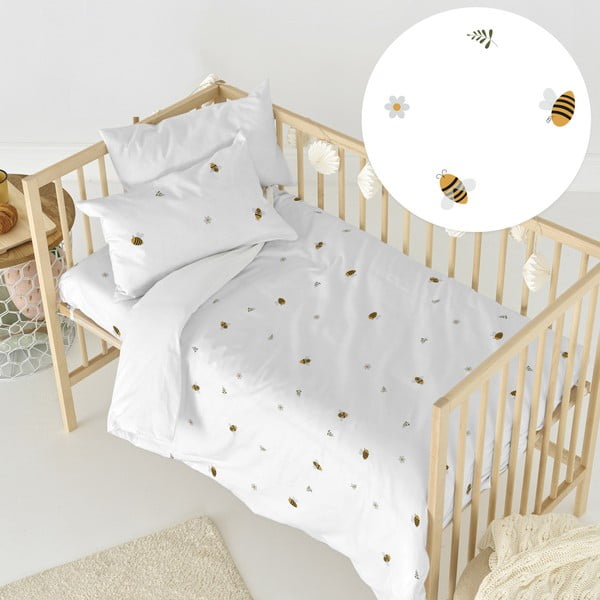 Bombažna otroška posteljnina za otroško posteljico 100x120 cm Honey – Happy Friday