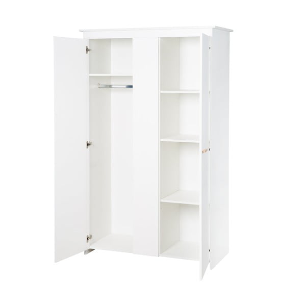 Bela otroška garderobna omara 119x190x52 cm Anton – Roba-image-4