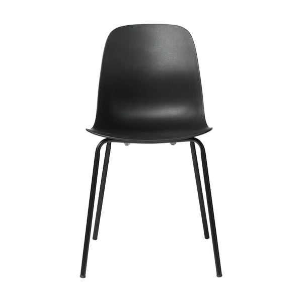 Komplet 2 črnih stolov Unique Furniture Whitby-image-1