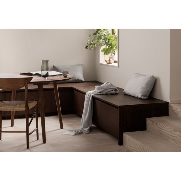 Svetlo sivo volneno pregrinjalo Blomus Merino-image-1