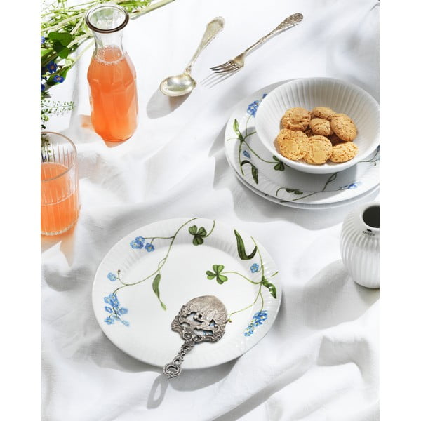 Bel desertni porcelanast krožnik ø 22 cm Hammershøi Summer – Kähler Design-image-1