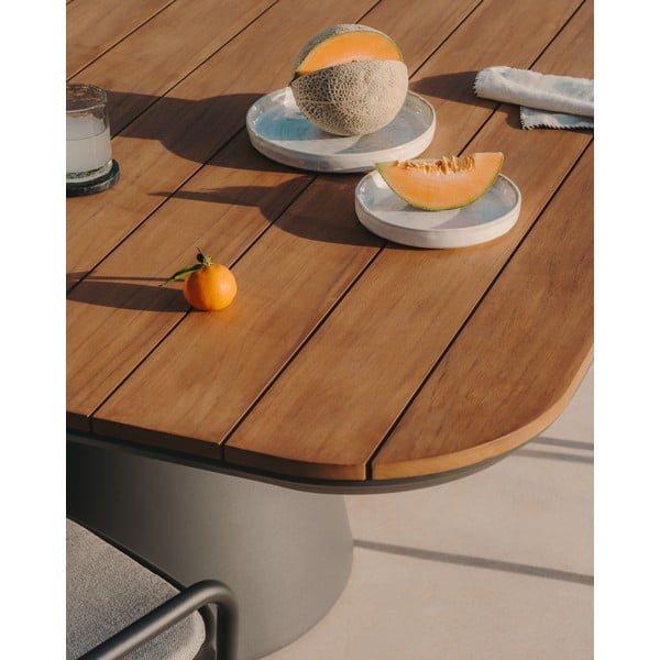 Vrtna jedilna miza 148x148 cm Tudons - Kave Home-image-3