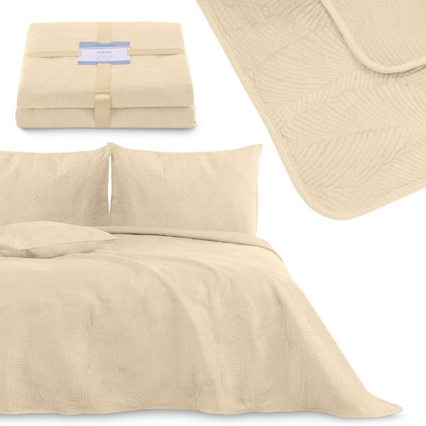 Bež pregrinjalo 170x210 cm Palsha – Restilo-image-3