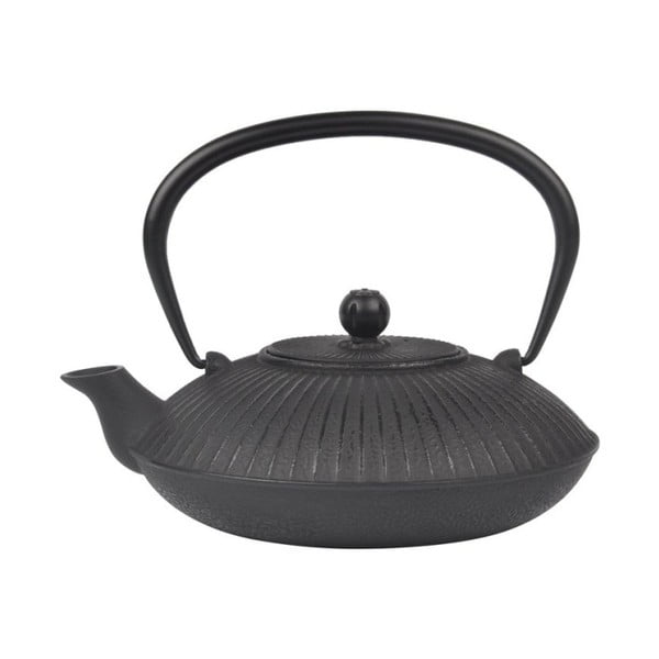 Črni železni čajnik Bambum Mate, 1150 ml