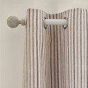 Rjave zavese v kompletu 2 ks 168x183 cm Logan Stripe – Catherine Lansfield