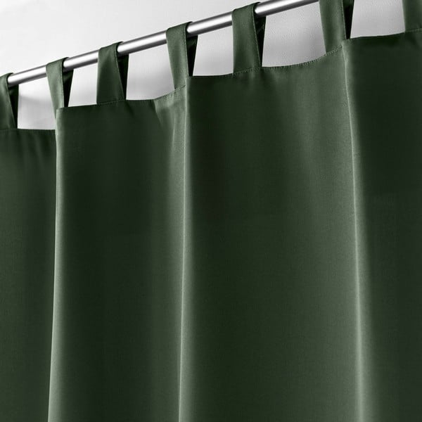 Kaki zelena zavesa 140x260 cm Essentiel – douceur d'intérieur-image-1