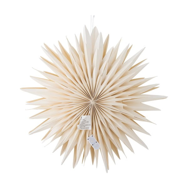 Bela viseča svetlobna dekoracija ø 50 cm Elijas – Bloomingville-image-3