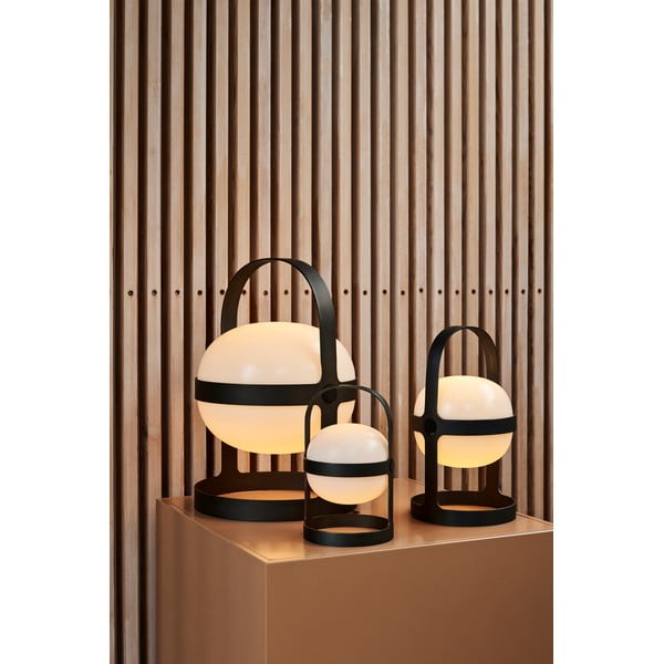 LED prenosljiva zunanja svetilka s solarnim panelom in USB ø 12 cm Soft Spot – Rosendahl-image-2