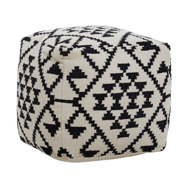 Črno-bel tabure Cefena – Premier Housewares