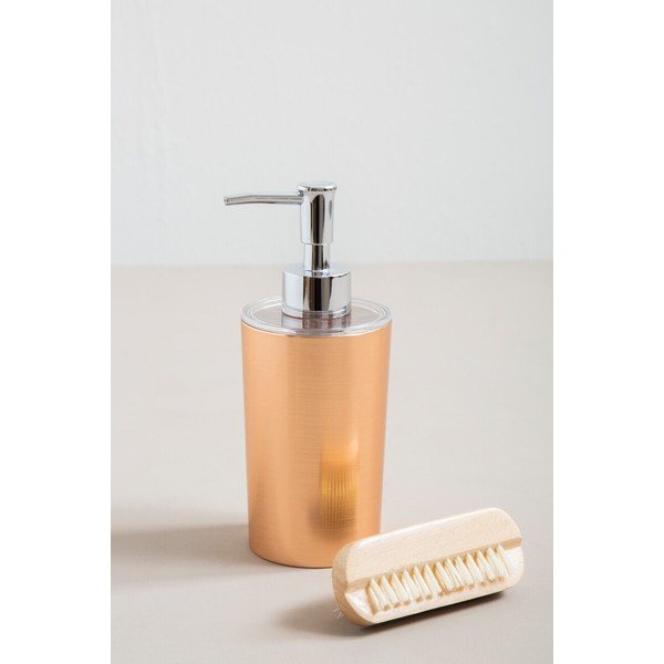 Plastičen dozirnik za milo v zlati barvi Shine – Premier Housewares-image-1