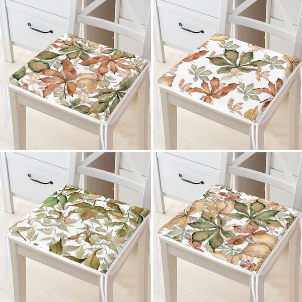 Sedežne blazine v kompletu 4 ks 40x40 cm Autumn – Mila Home-image-3