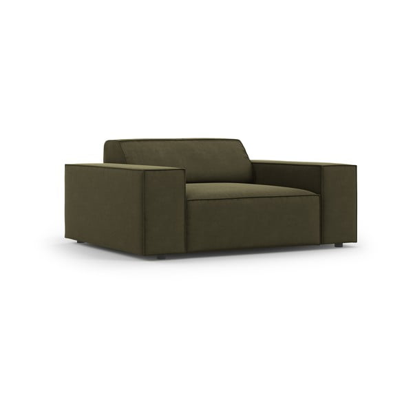 Zelen žameten fotelj Jodie – Micadoni Home