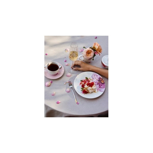 Belo-rožnat porcelanski krožnikø 21,2 cm Rose Garden - Villeroy&Boch-image-2